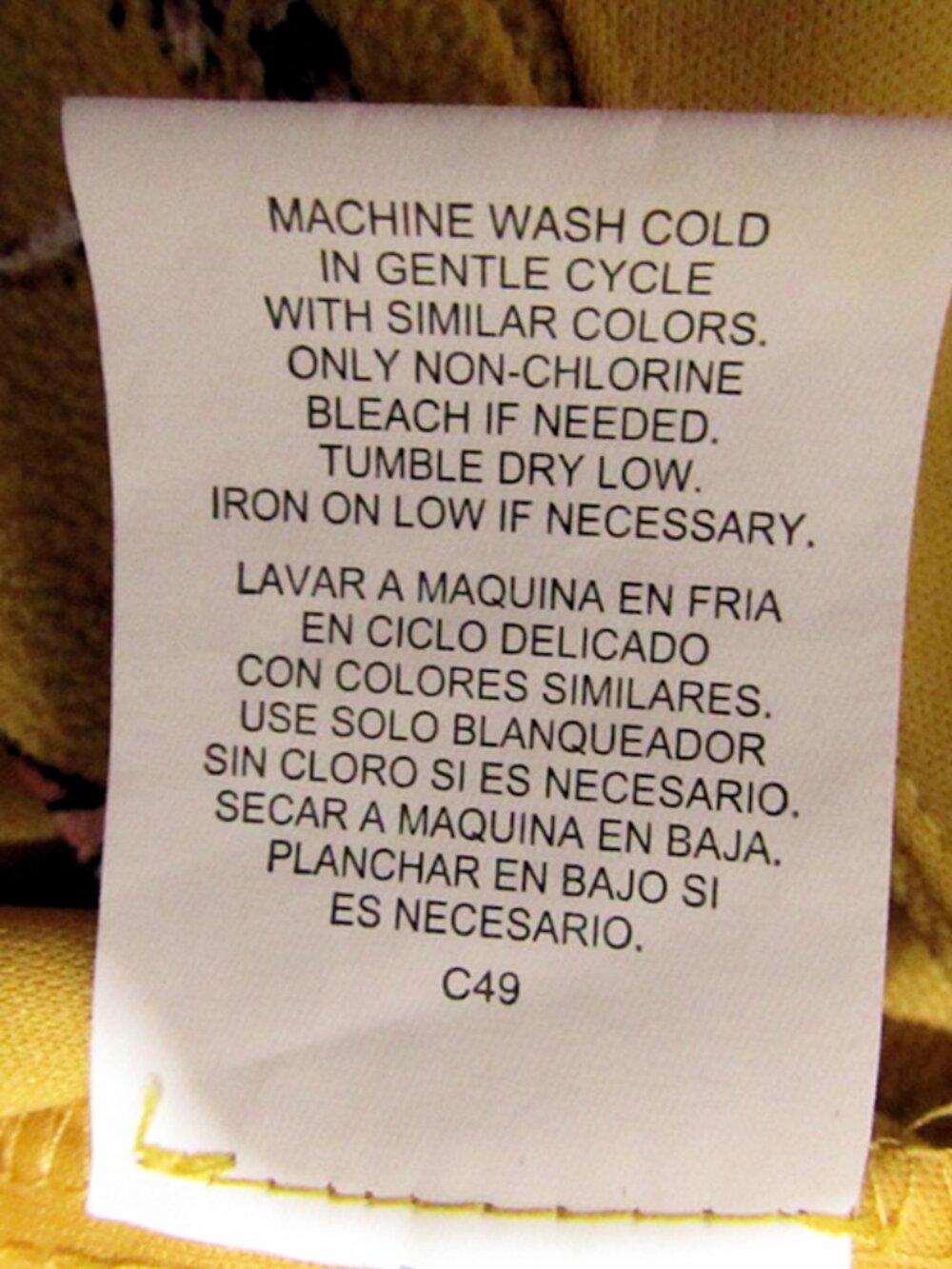 AS U WISH size M mini dress cold shoulder yellow floral lined - Picture 11 of 13